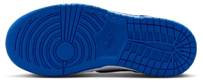 Nike Dunk Low 童款 - White/Hyper Blue - Image 5