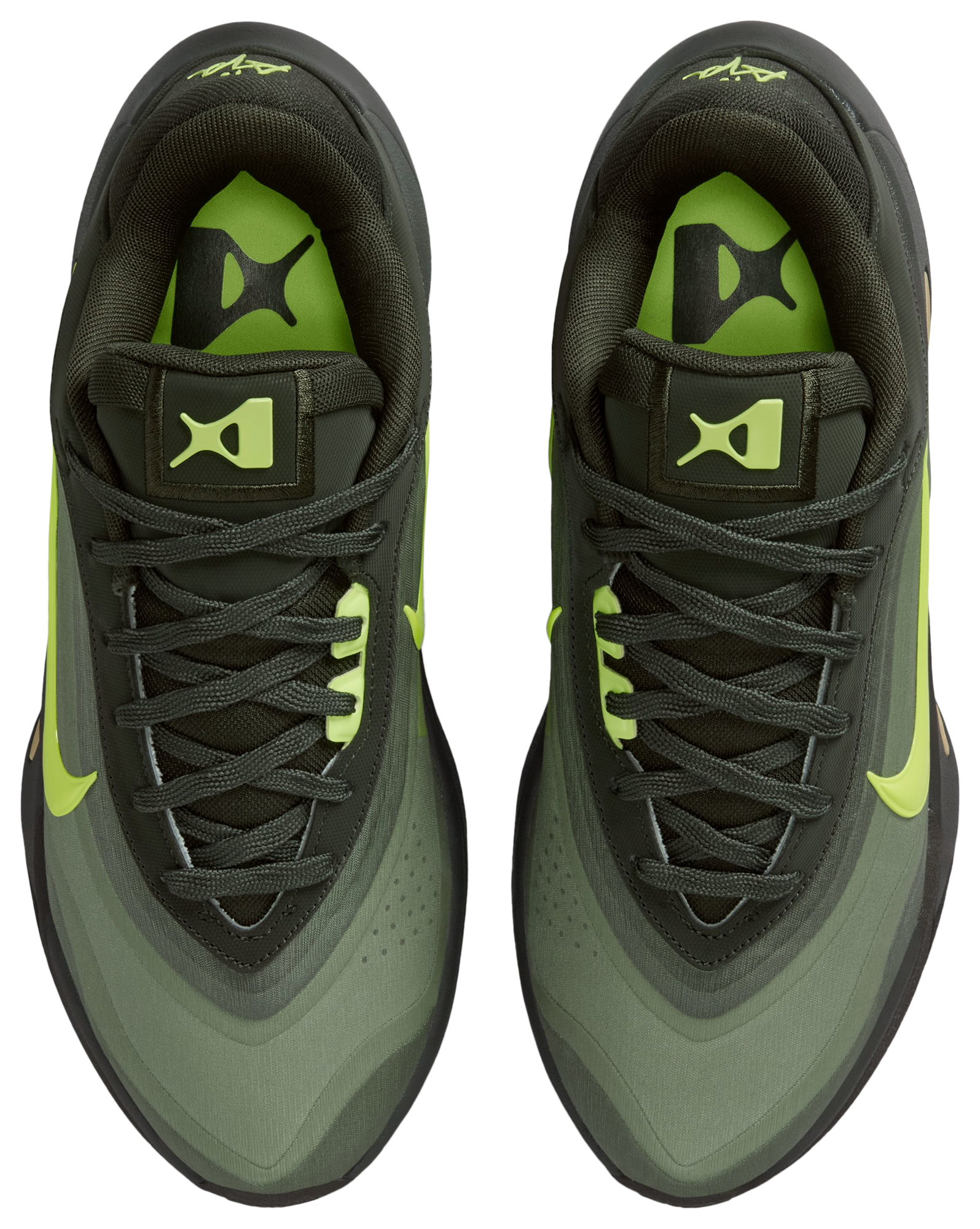Nike A'One - Sequoia/Volt/Cargo Khaki - Image 4