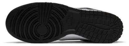 Nike Dunk Low Retro - White/White/Black - Image 5