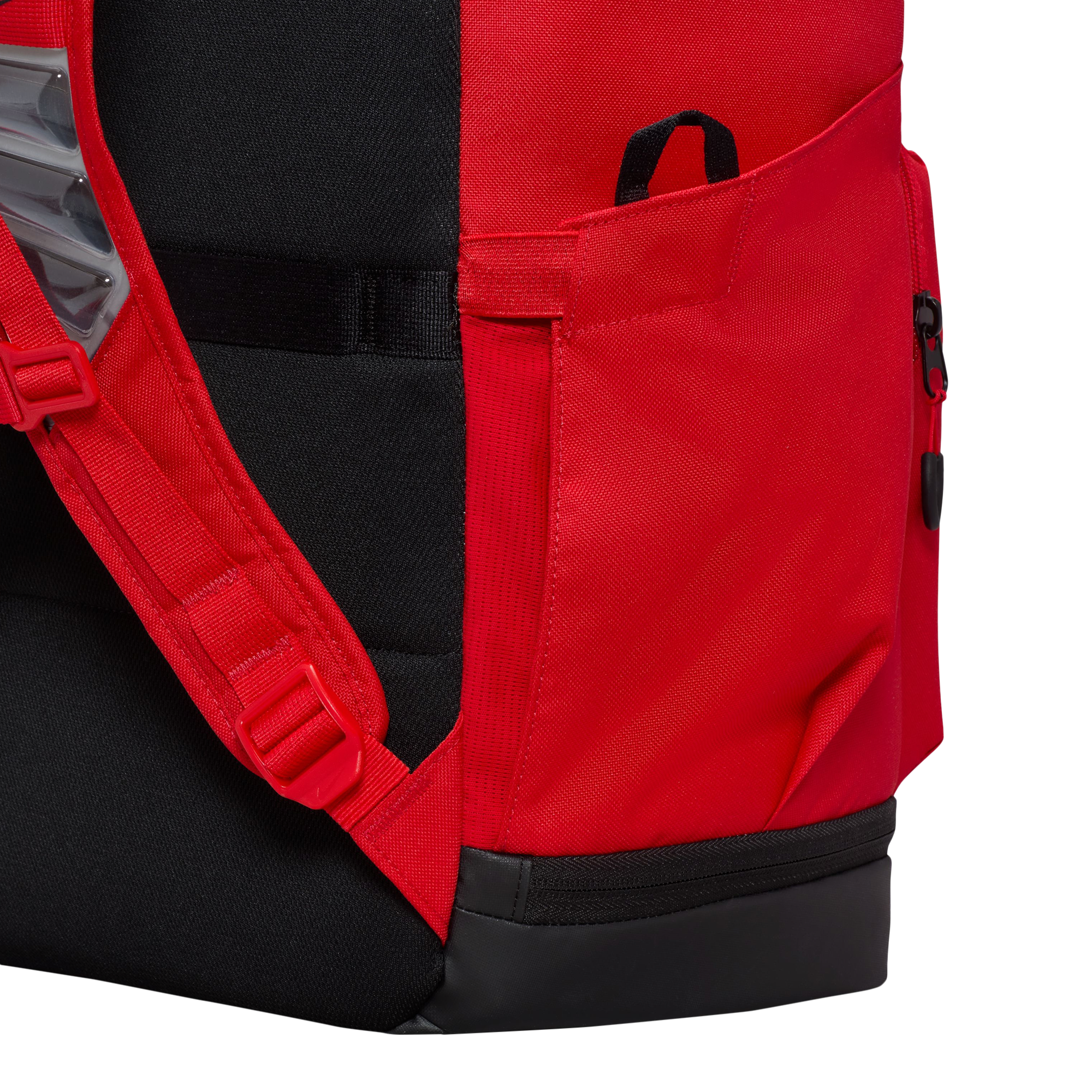 Nike Varsity Elite Backpack - Black/Black/University Red - Image 7