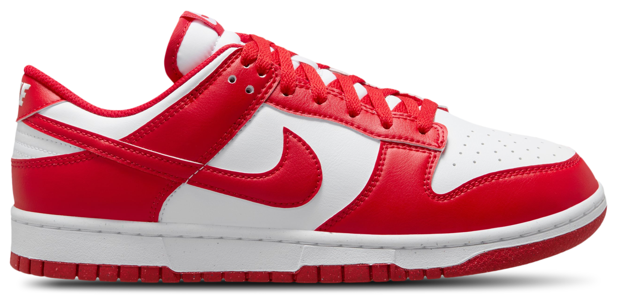 Nike Dunk Low Retro Bttys - White/University Red/White - Image 1