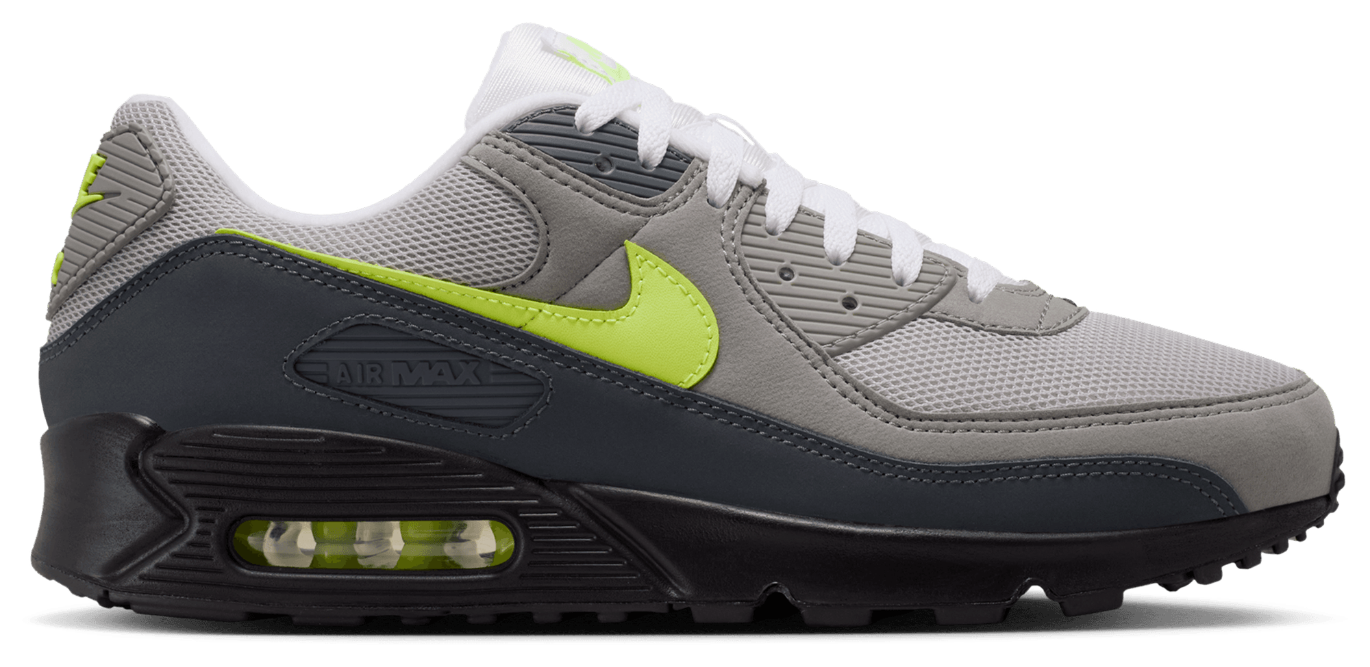 Nike Air Max 90 Prm Reflect - Neon Yellow/Anthracite/Black - Image 1