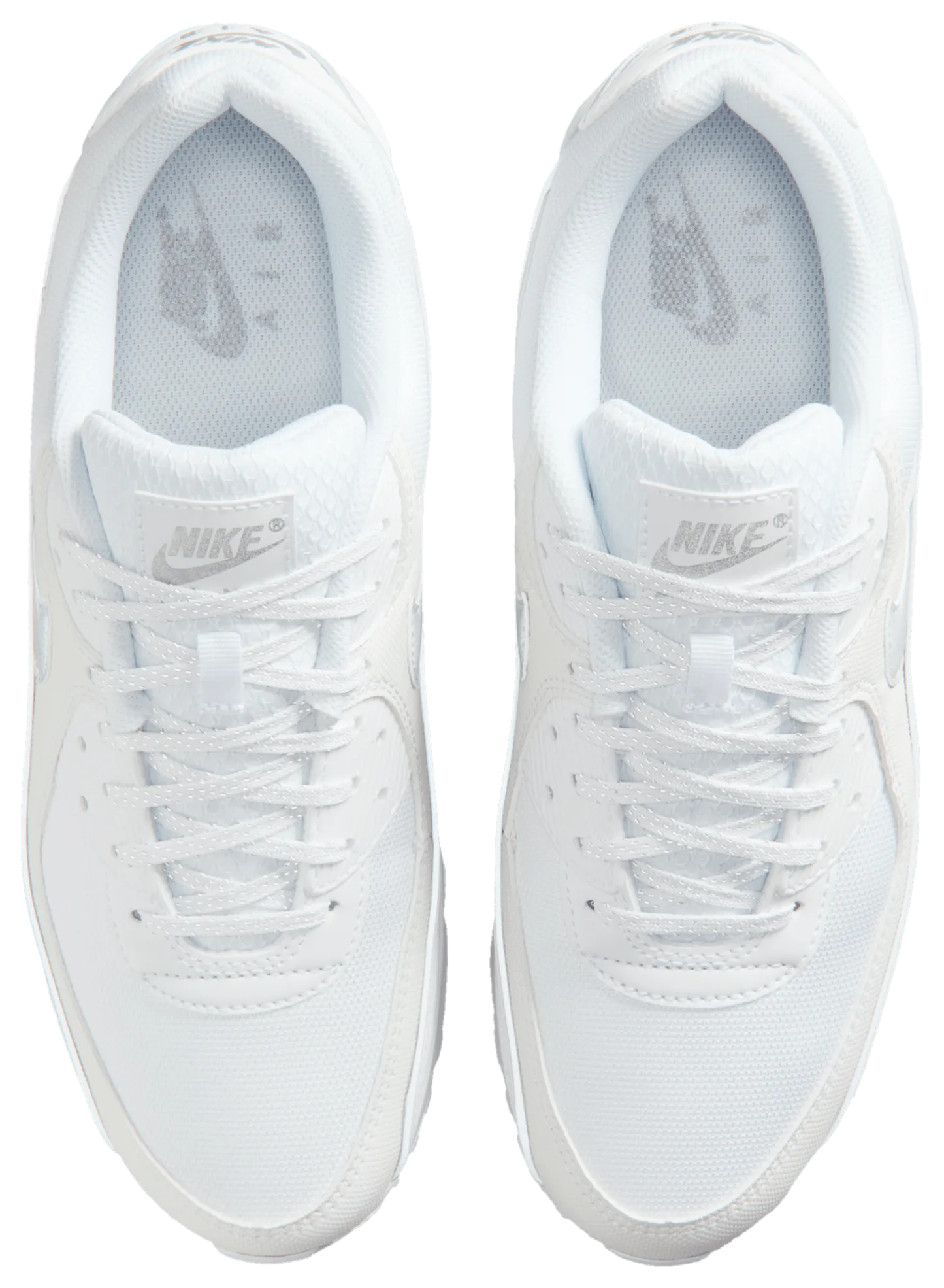Nike Air Max 90 Prm Reflect - White/Mtlc Silver/White - Image 4