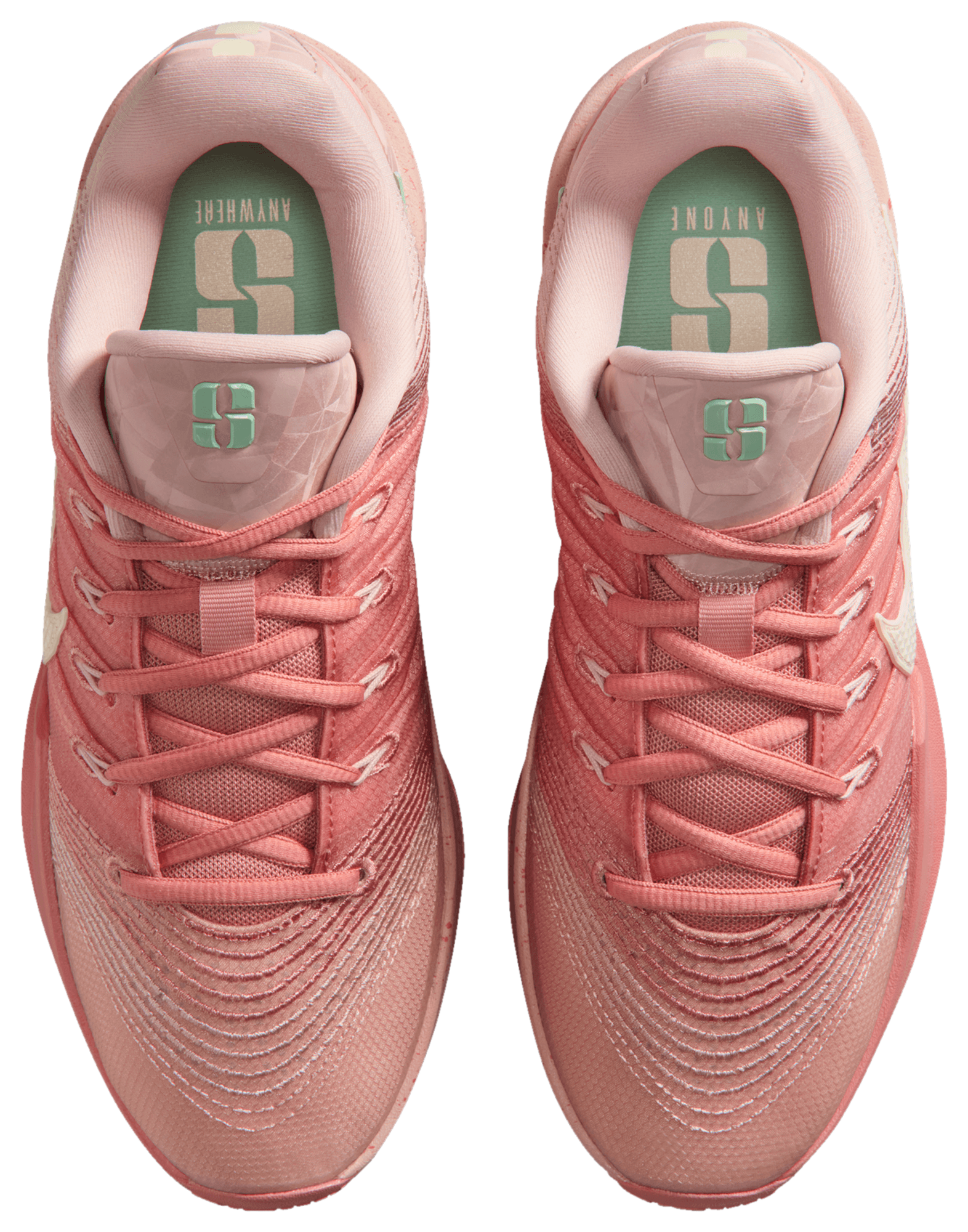 Nike Sabrina 3 - Red Stardust/Pink Oxford/Coconut Milk - Image 4