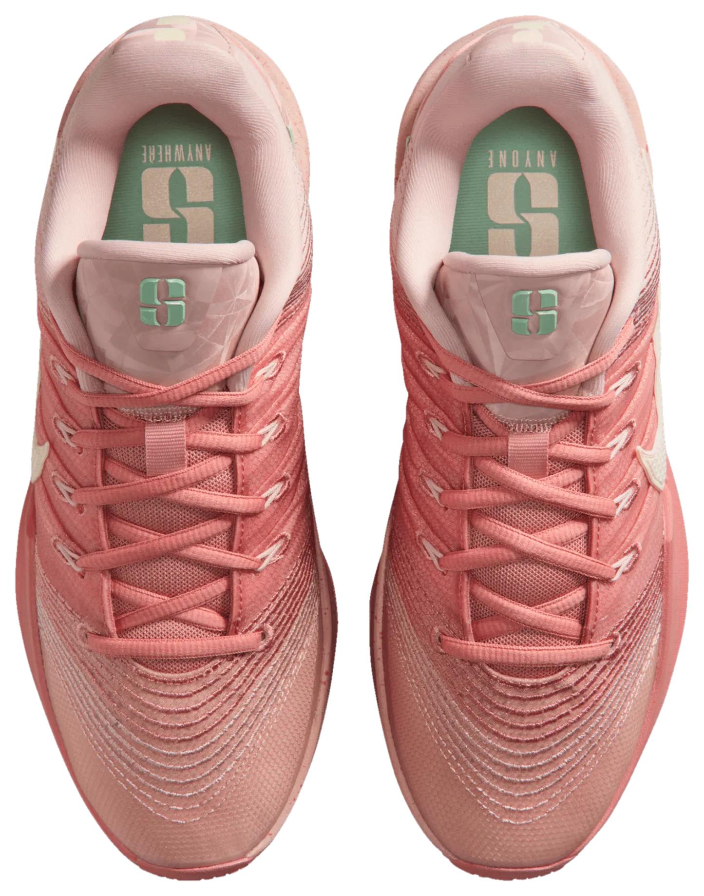 Nike Sabrina 3 - Red Stardust/Pink Oxford/Coconut Milk - Image 4