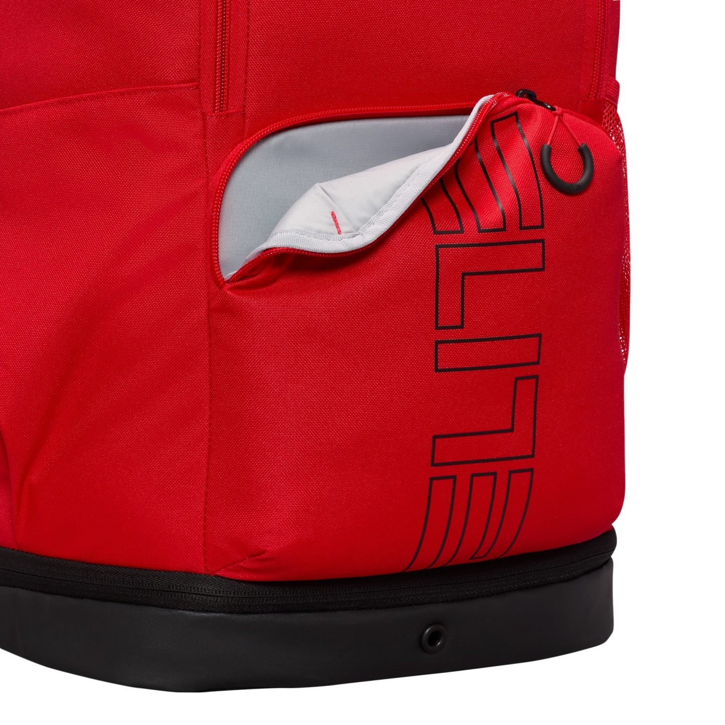 Nike Varsity Elite Backpack - Black/Black/University Red - Image 6