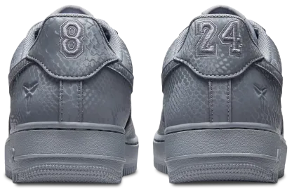 Nike Kobe Air Force 1 Low - Wolf Grey/Grey - Image 3