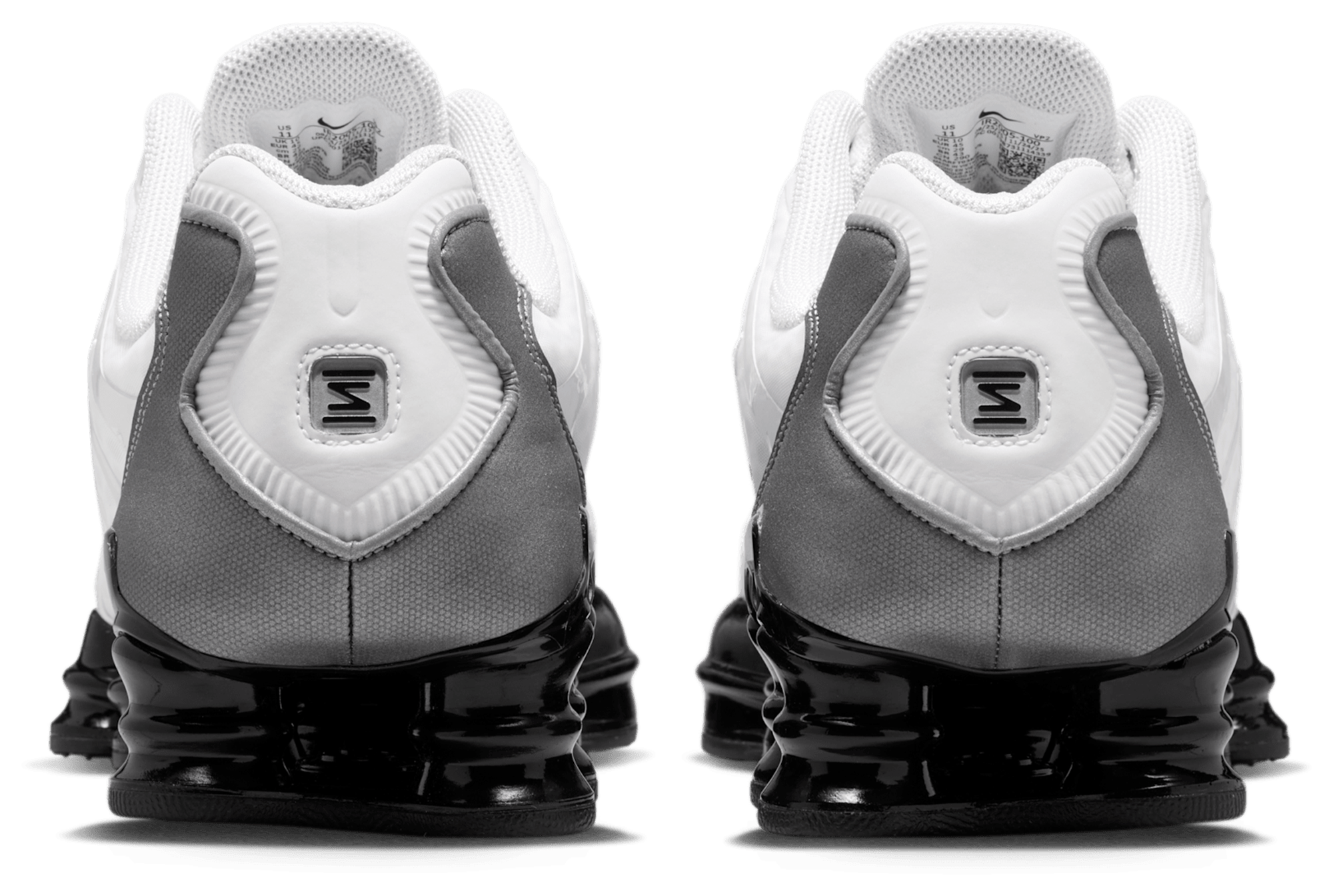 Nike Shox TL - Black/Mtlc Cool Grey/White - Image 3