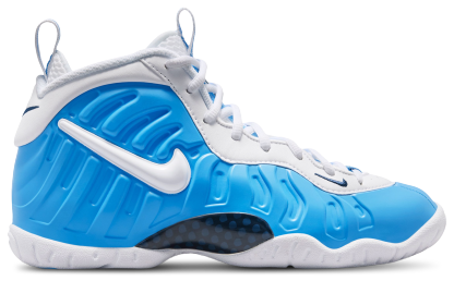 Nike Little Posite Pro 童款 - University Blue/White/Midnight Navy - Image 1