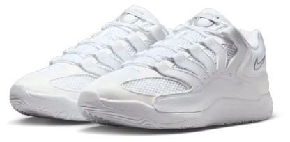 Nike KD 18 - White/White - Image 6