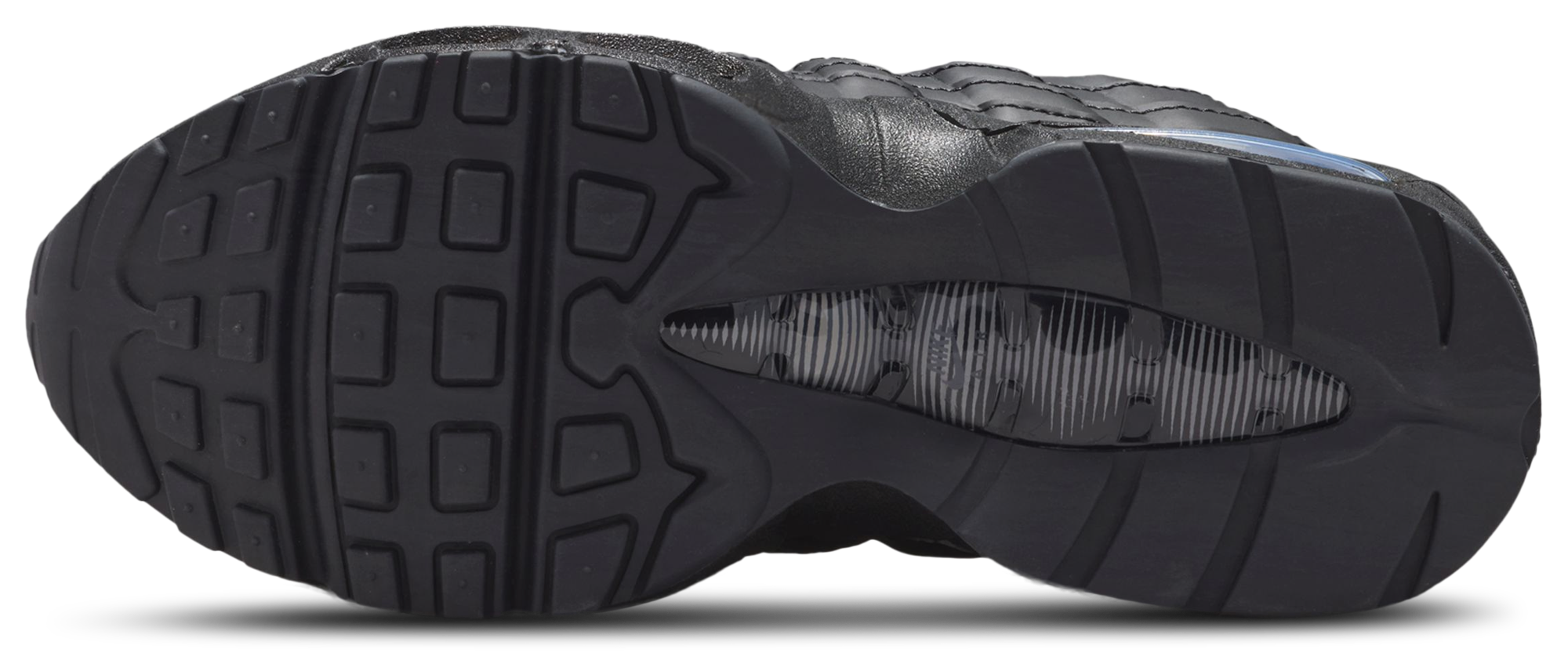 Nike Air Max 95 BB Leather 童款 - Black/Black/Anthracite - Image 5