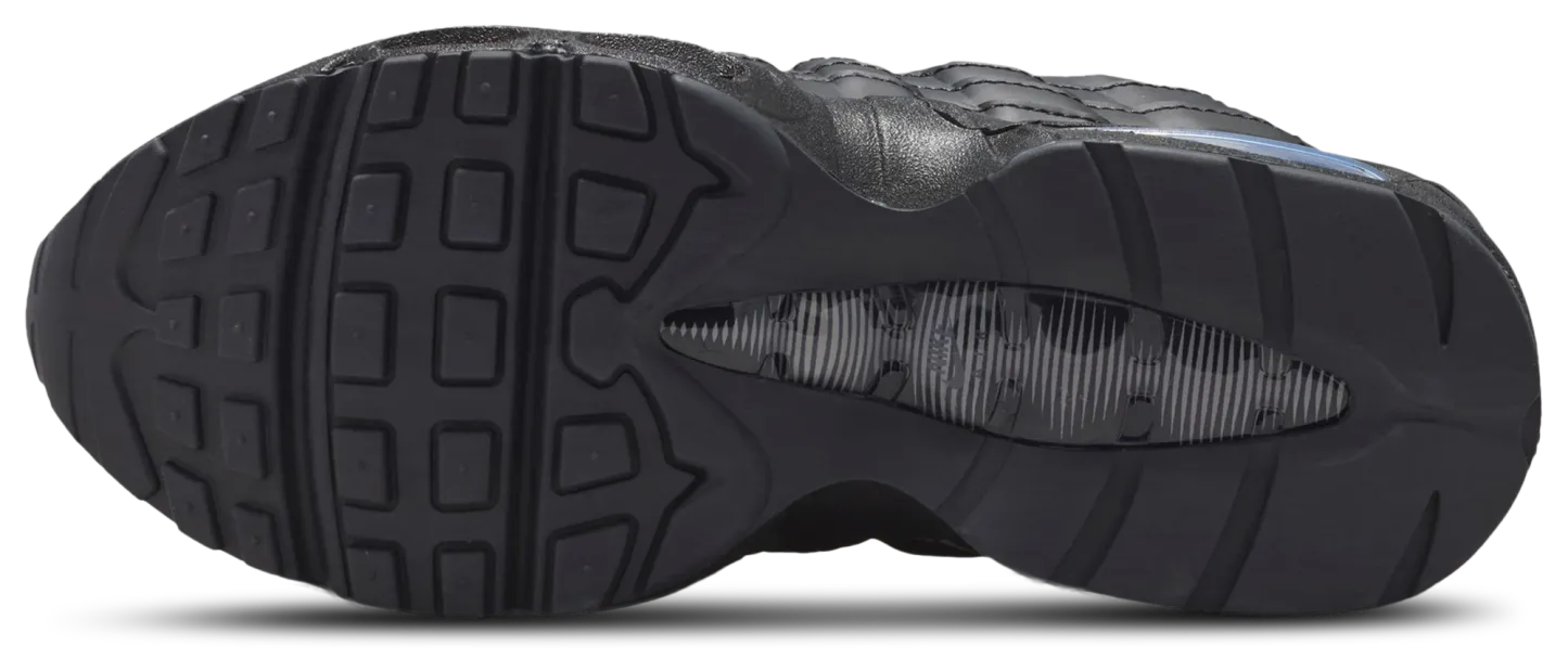 Nike Air Max 95 BB Leather 童款 - Black/Black/Anthracite - Image 5
