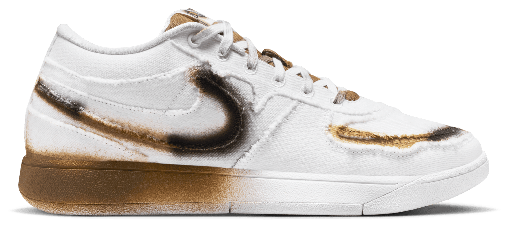 Nike Book 1 SE - White/White/Black - Image 1