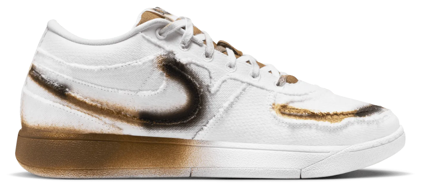 Nike Book 1 SE - White/White/Black - Image 1