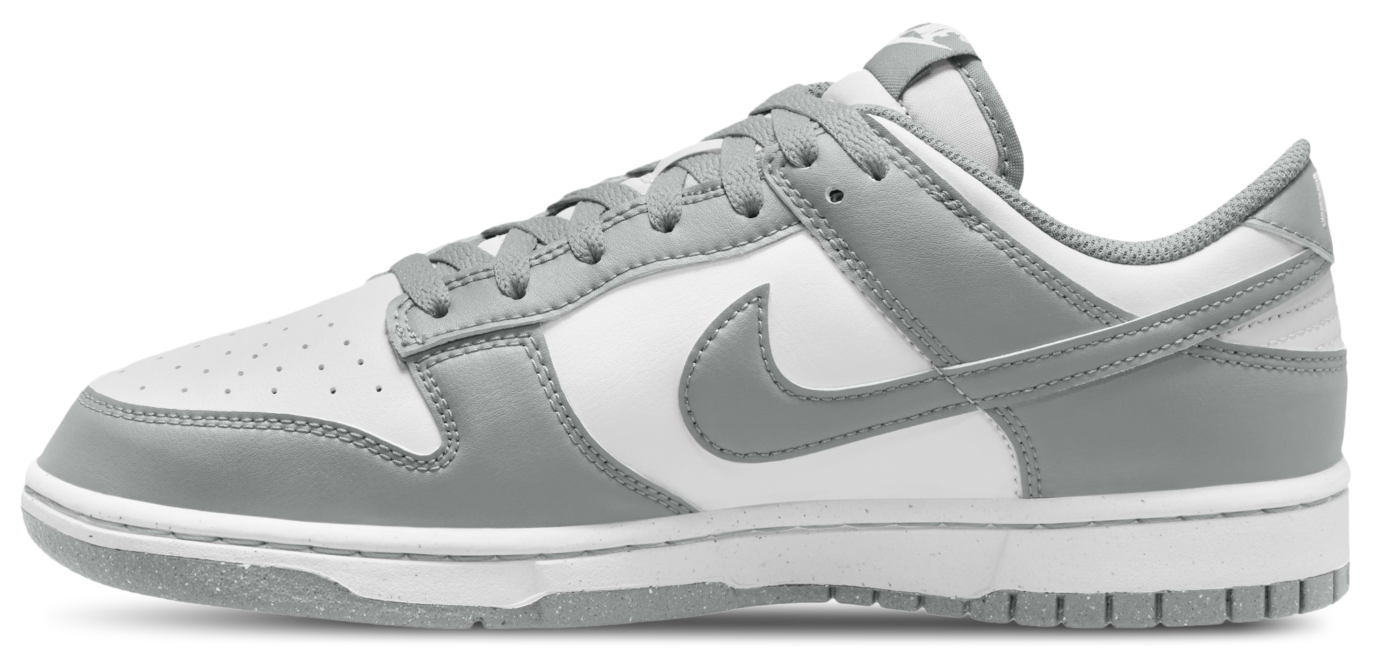 Nike Dunk Low Retro Bttys - Light Smoke Grey/White/White - Image 2