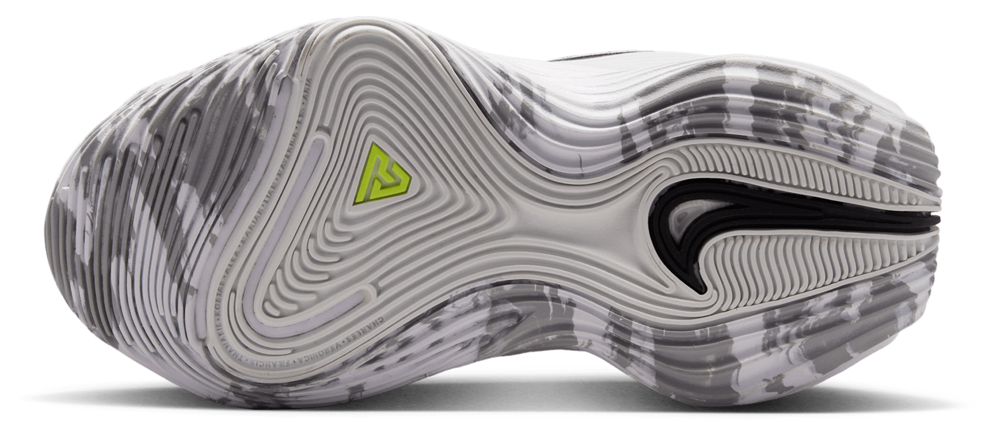 Nike Giannis Immortality 5 童款 - White/Metallic Silver/Off White - Image 5