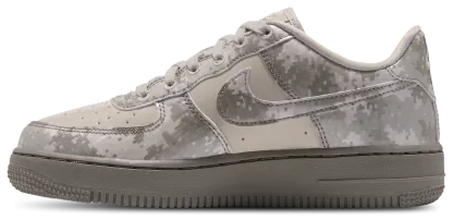 Nike Air Force 1 Low 童款 - Green/Lt Army/Dark Grey - Image 2