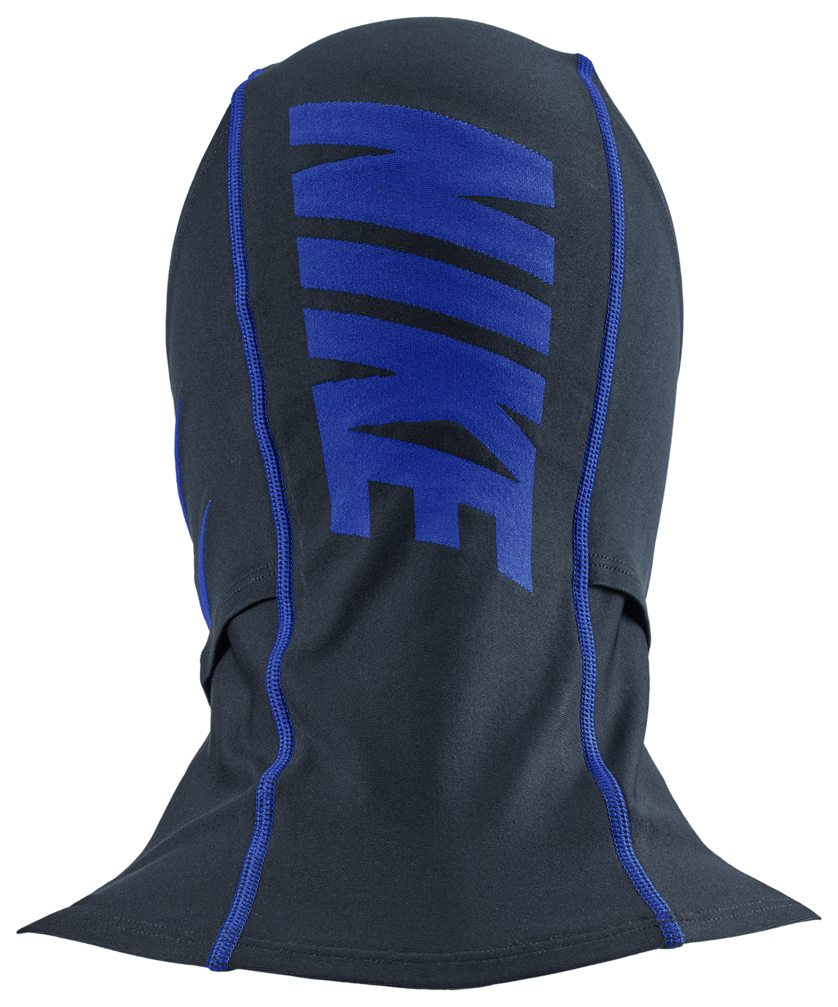 Nike Knit Hyperwarm Graphic Hood 2.0 - Obsidian/Royal Blue - Image 2