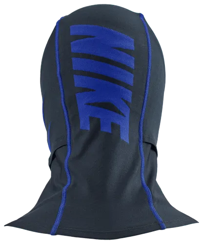 Nike Knit Hyperwarm Graphic Hood 2.0 - Obsidian/Royal Blue - Image 2