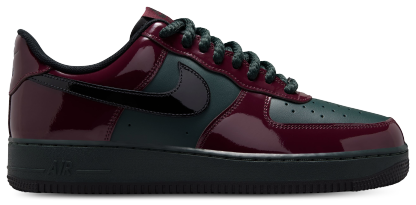 Nike Air Force 1 Low LE - Black/Brown/Red - Image 1