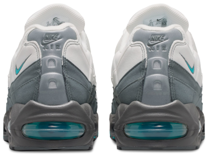 Nike Air Max 95 Big Bubble - Summit White/Dusty Cactus/Smoke Grey - Image 3