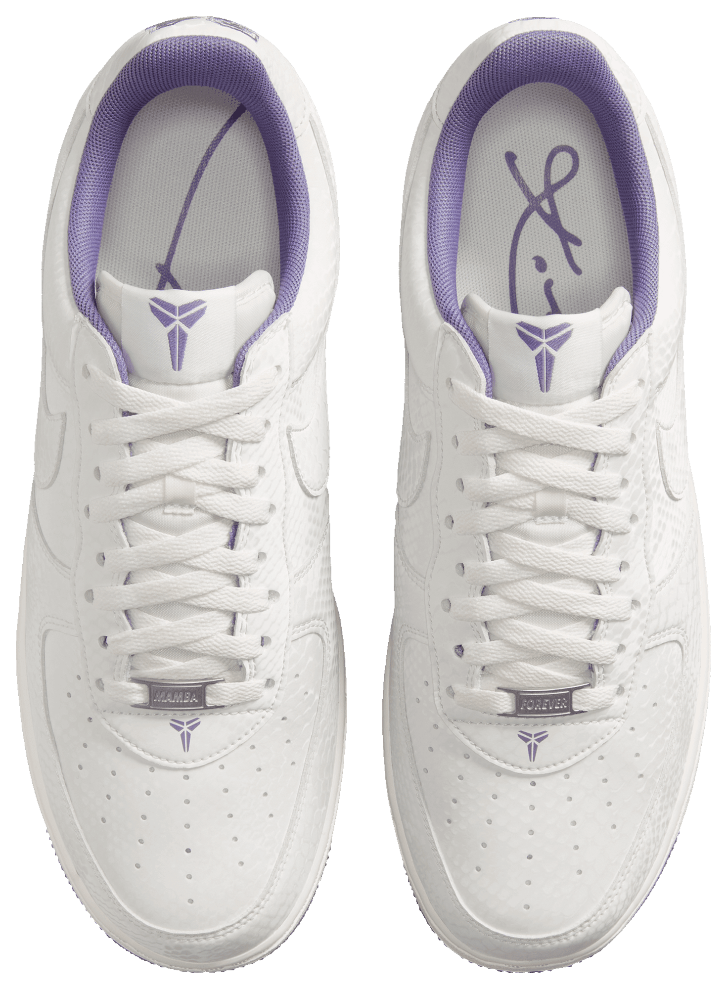 Nike Kobe Air Force 1 Low - Purple/Summit White - Image 4
