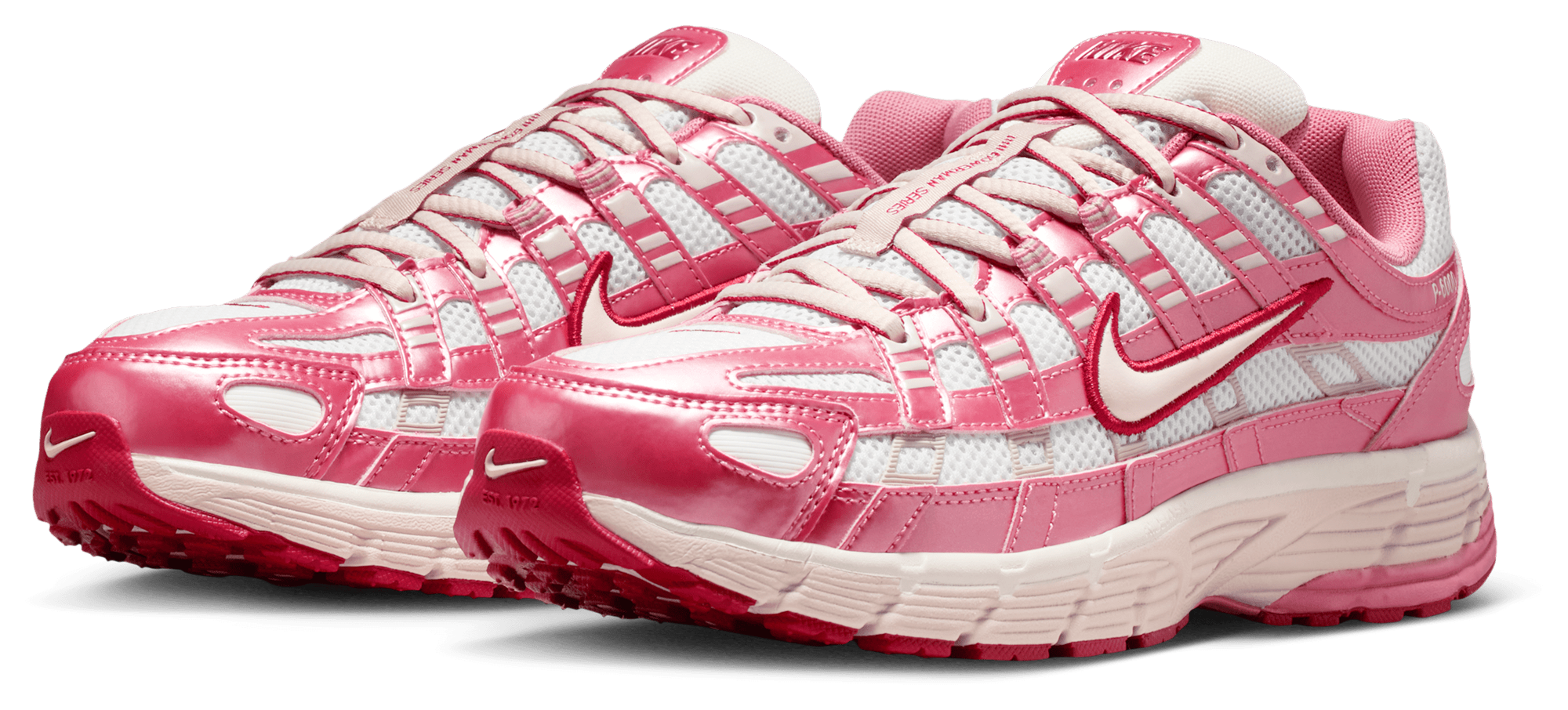 Nike P-6000 - Silt Red/Summit White/Peony - Image 6