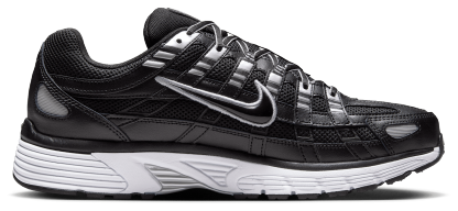 Nike P-6000 - White/Black/Mtlc Silver - Image 1