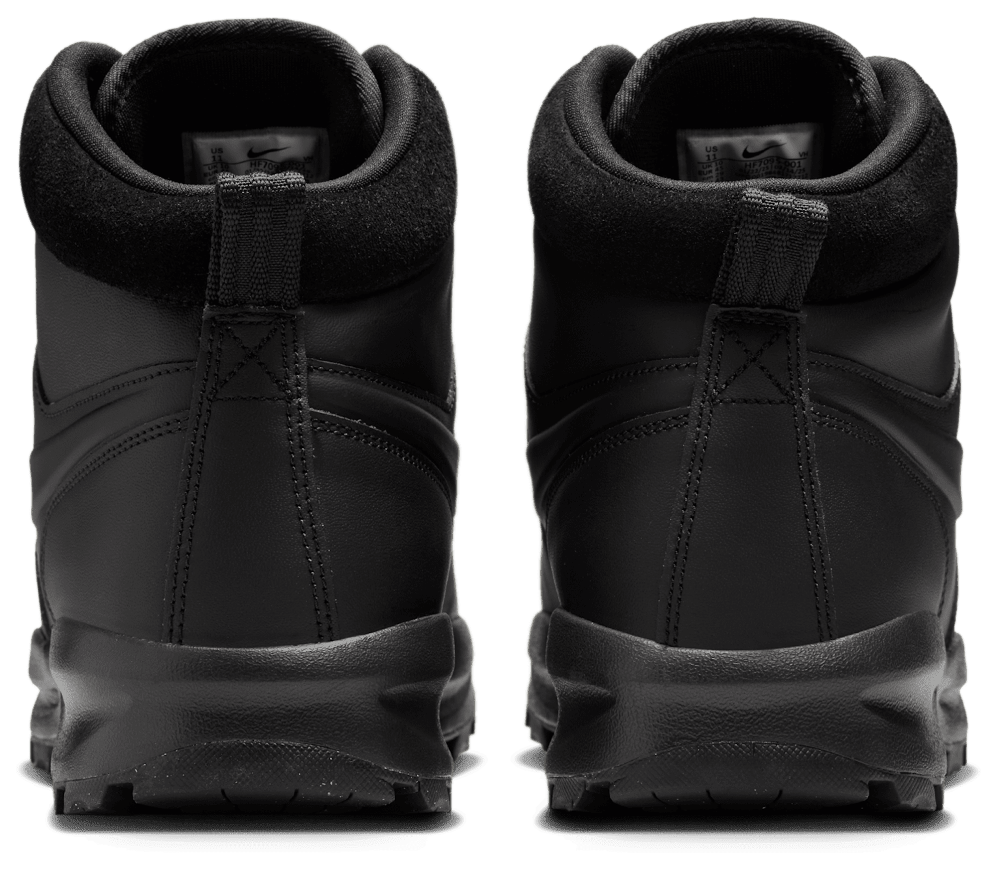 Nike Manoa Leather - Black/Black - Image 3