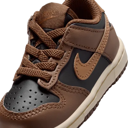Nike Dunk Low 童款 - Brown/Black - Image 7