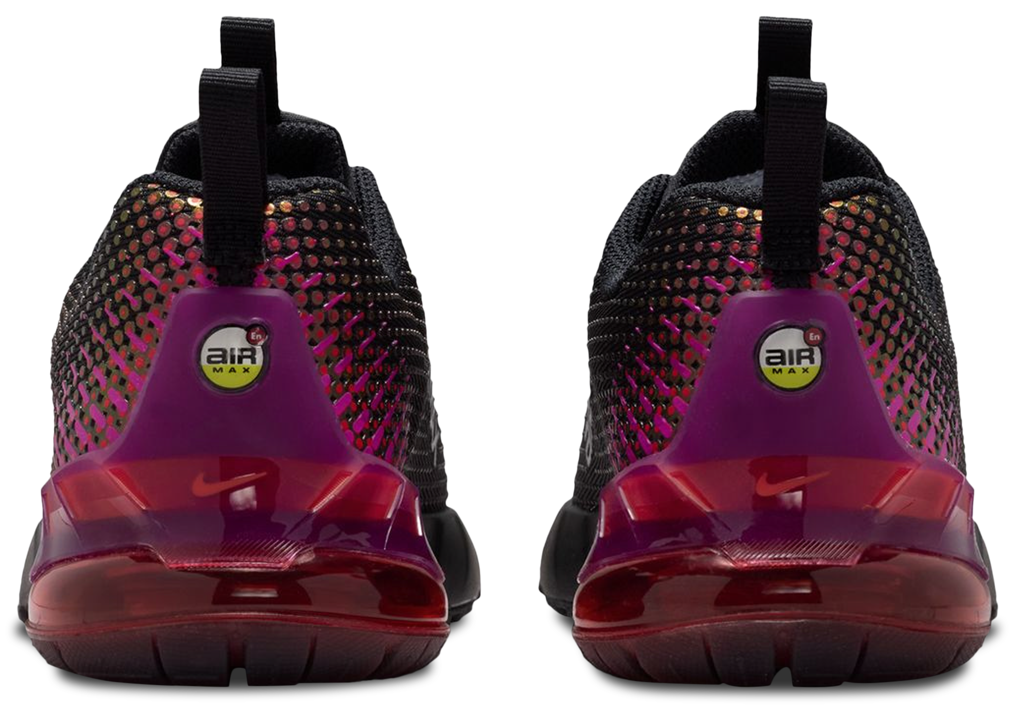 Nike Air Max Phoenix 童款 - Black/Vivid Purple/Challenge Red - Image 3