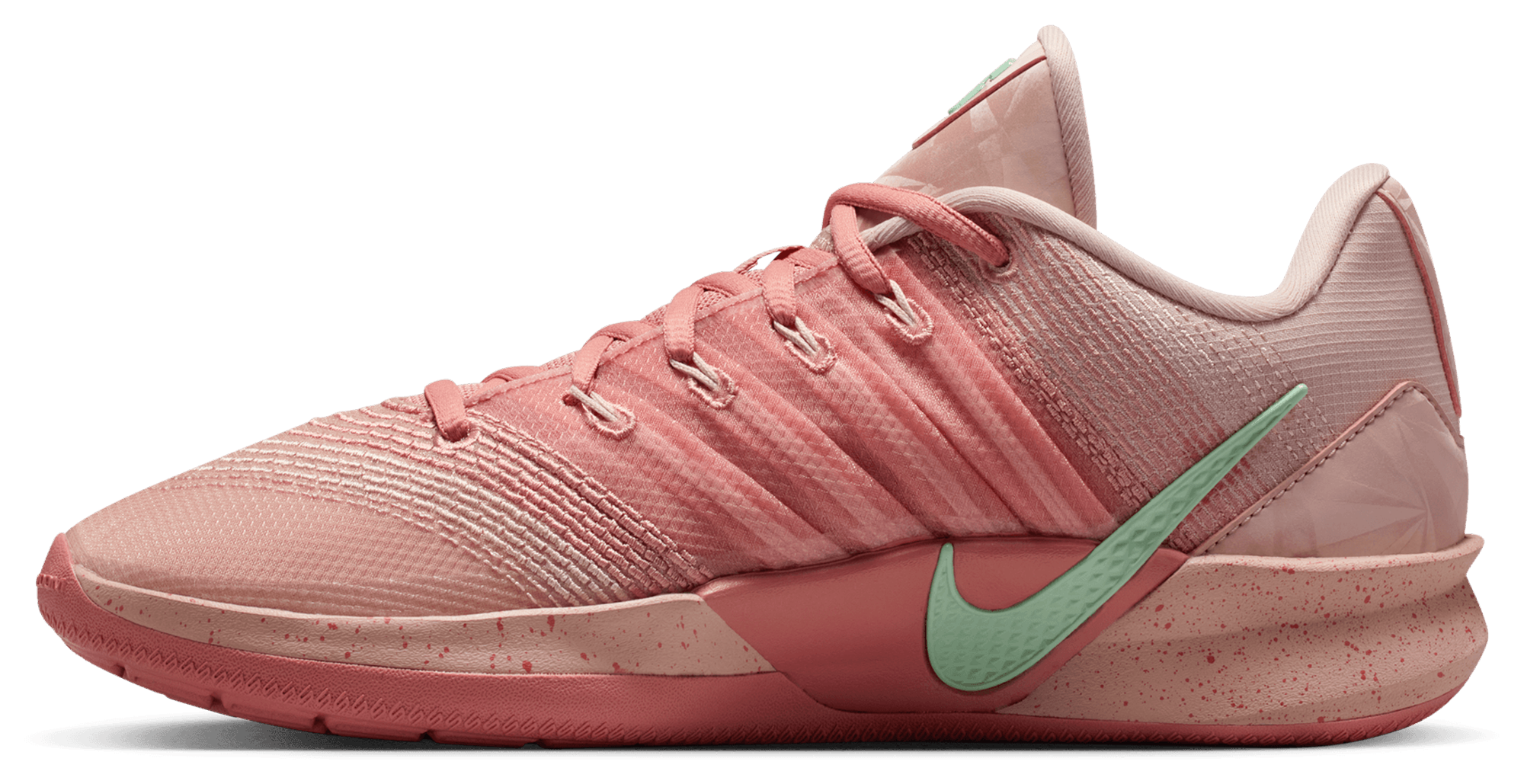 Nike Sabrina 3 - Red Stardust/Pink Oxford/Coconut Milk - Image 2