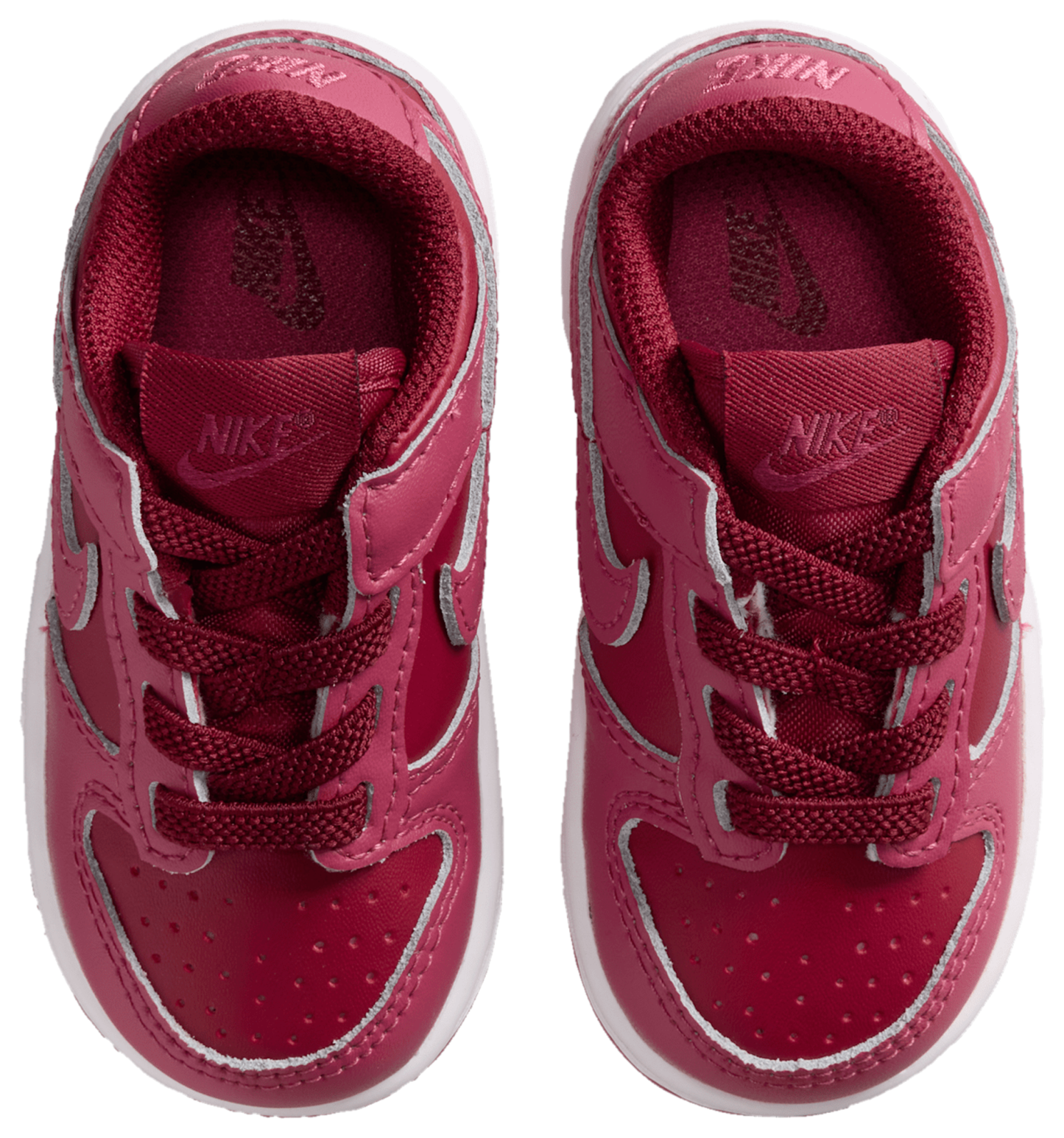 Nike Dunk Low 童款 - Team Red/Sweet Beet/Sweet Beet - Image 4