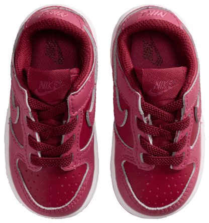 Nike Dunk Low 童款 - Team Red/Sweet Beet/Sweet Beet - Image 4