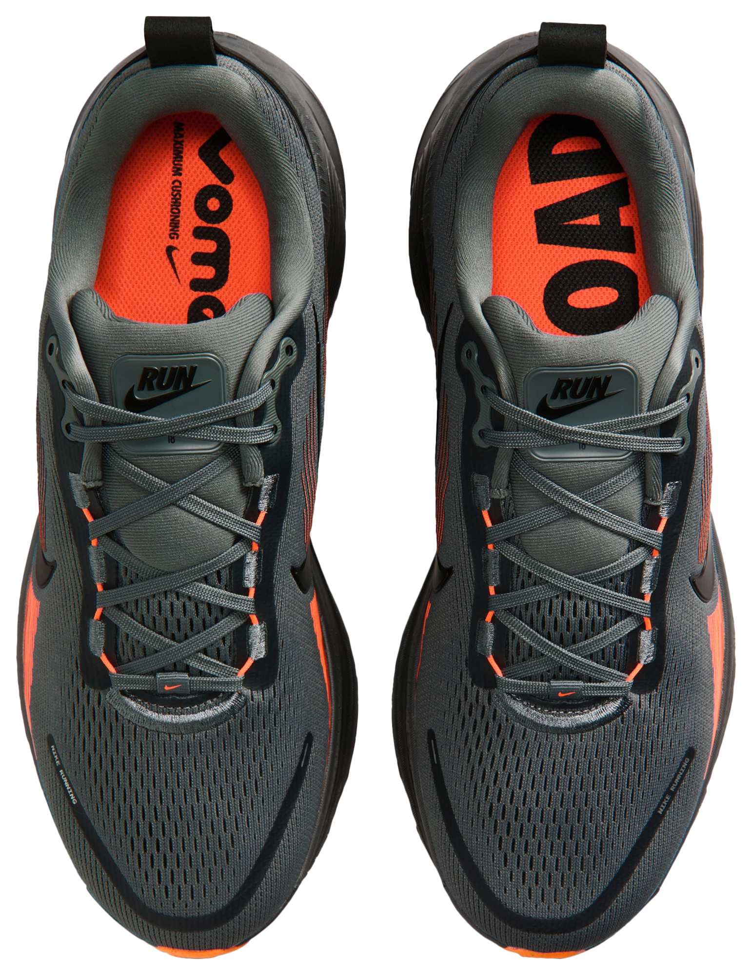 Nike Vomero 18 - Smoke Grey/Black/Orange - Image 4