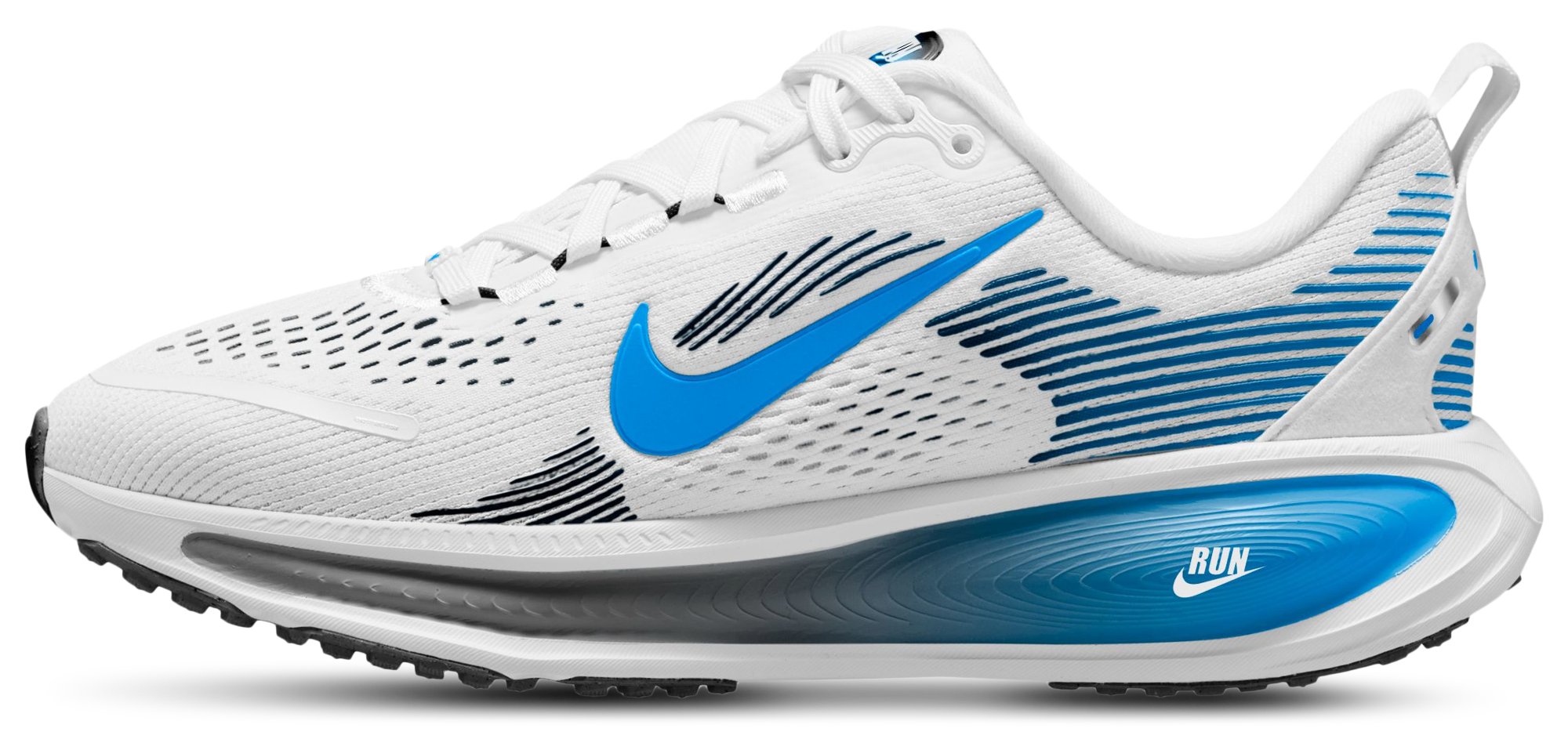 Nike Vomero 18 童款 - White/Bluehero/Black - Image 2