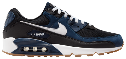 Nike Air Max 90 - Midnight Navy/White/Gum Medium Brown - Image 1