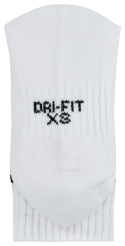 Nike 6 Pack Dri-FIT Performance Basic Crew Socks 童款 - Dark Grey Heather/Black - Image 5