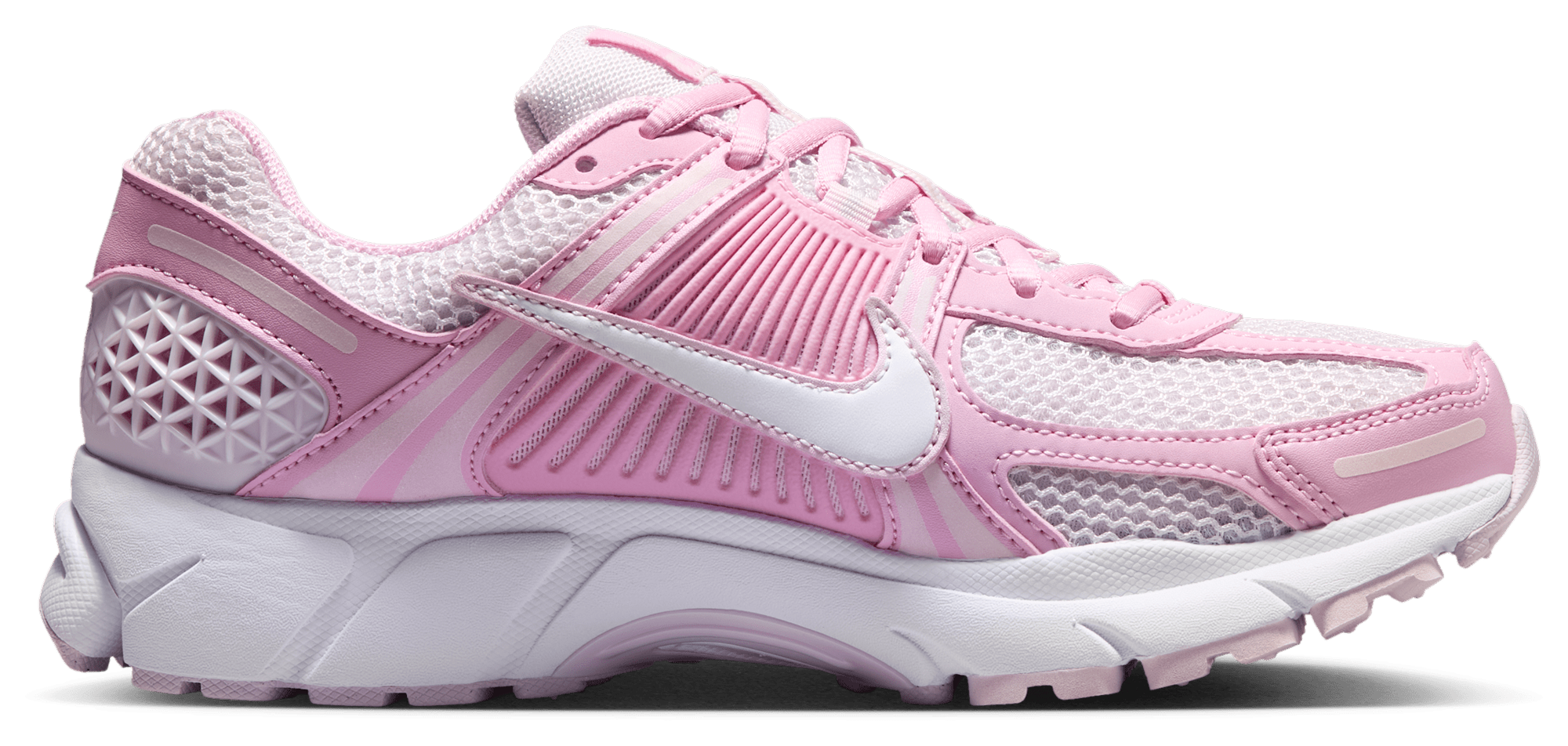 Nike Zoom Vomero 5 - White/Pink Rise/Bleached Lilac - Image 1