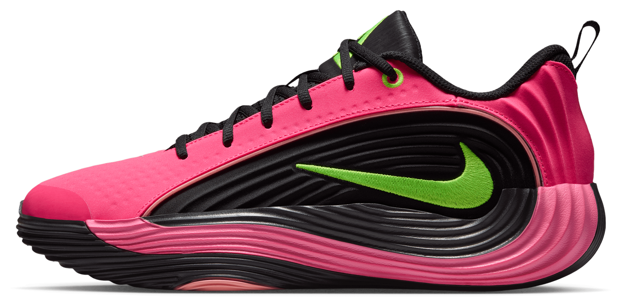 Nike Giannis Immortality 5 - Oracle Pink/Hyper Pink/Volt - Image 2