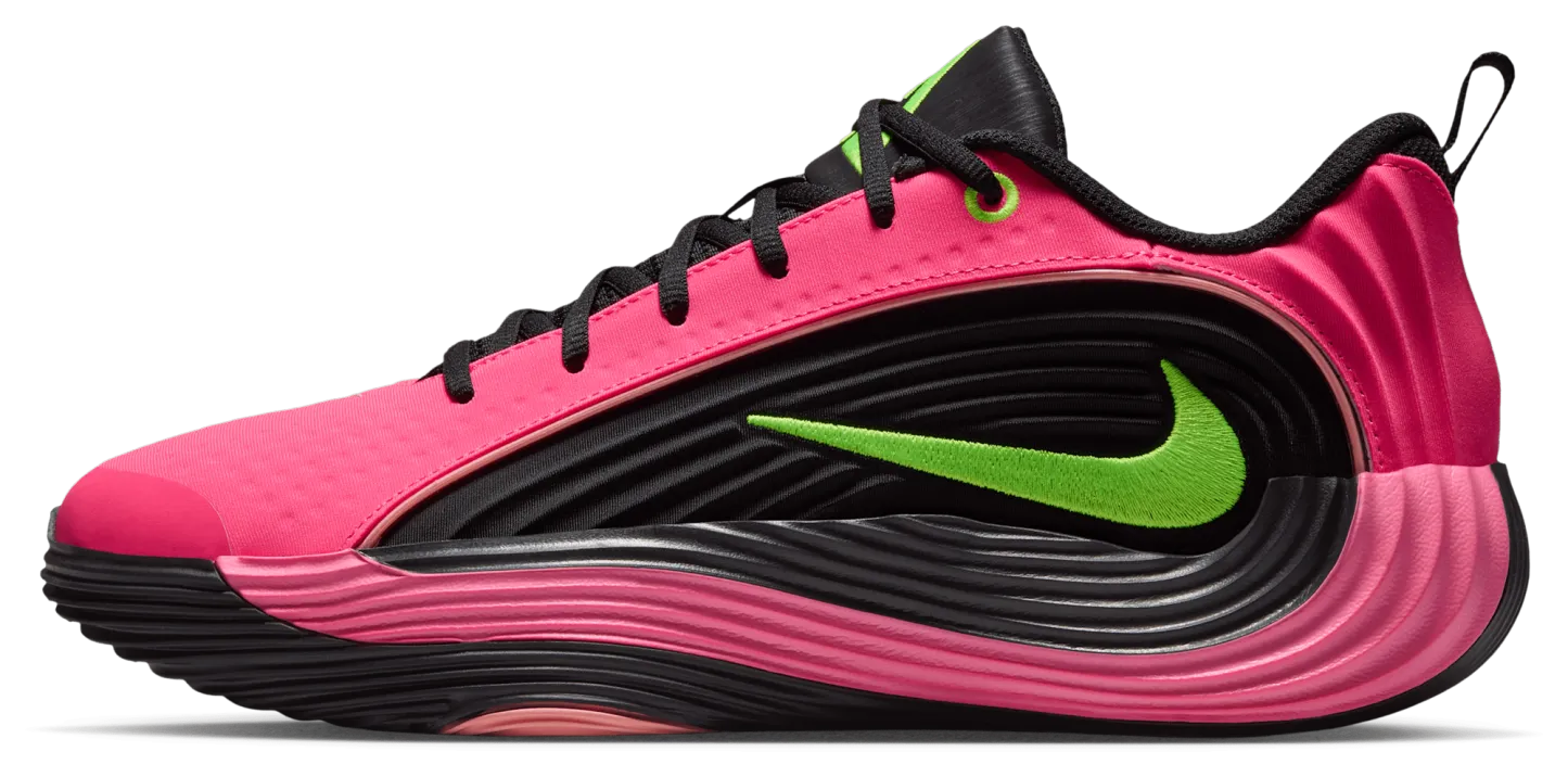 Nike Giannis Immortality 5 - Oracle Pink/Hyper Pink/Volt - Image 2