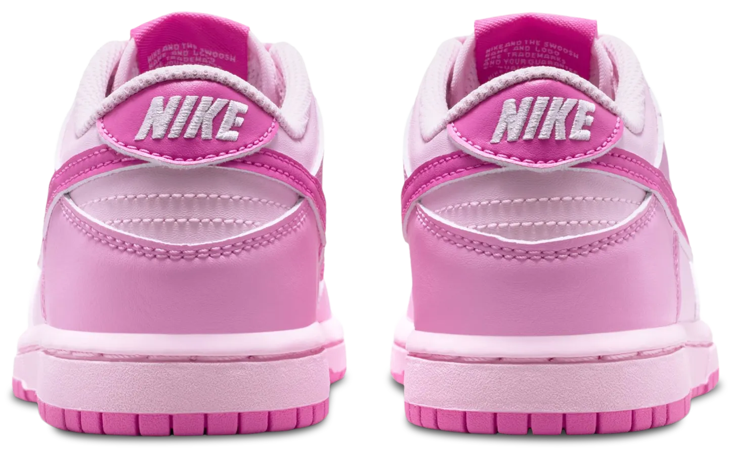 Nike Dunk Low N 童款 - Playful Pink/Pink Rise/Pink Foam - Image 3