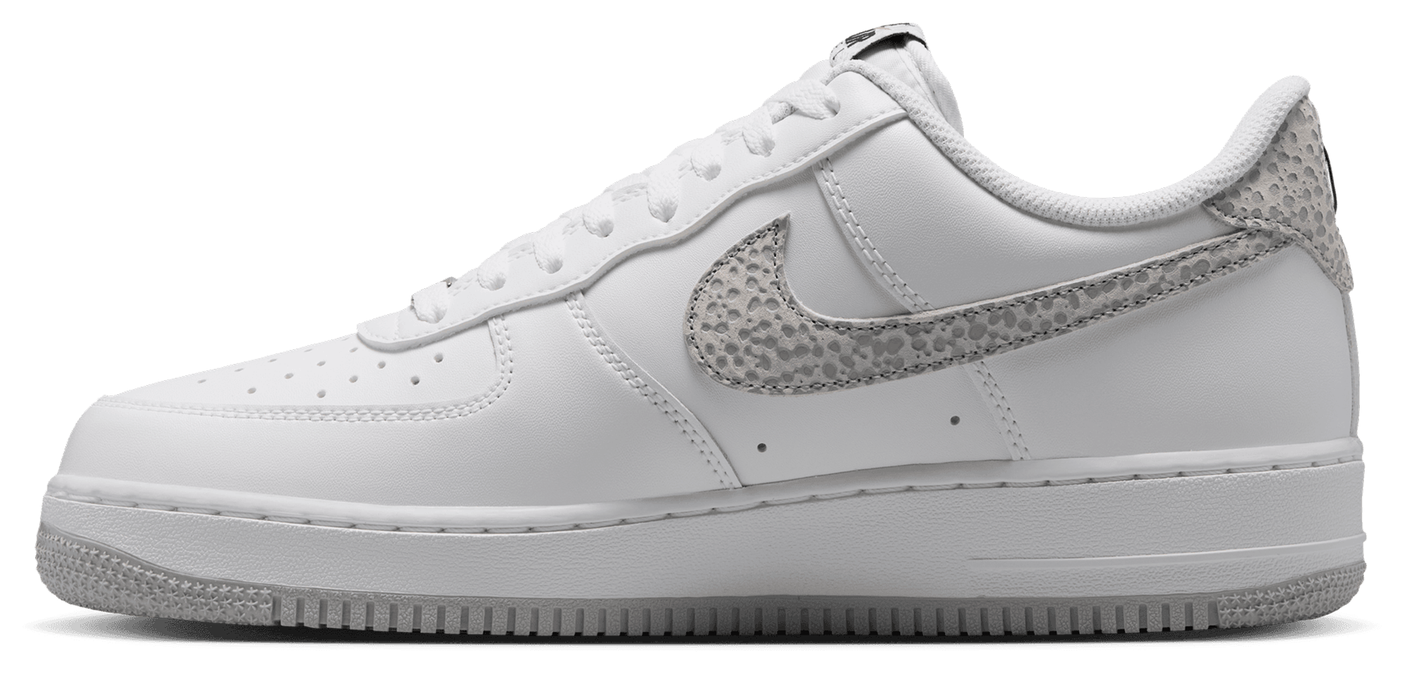 Nike Air Force 1 Low LE - Black/White/Gray - Image 2