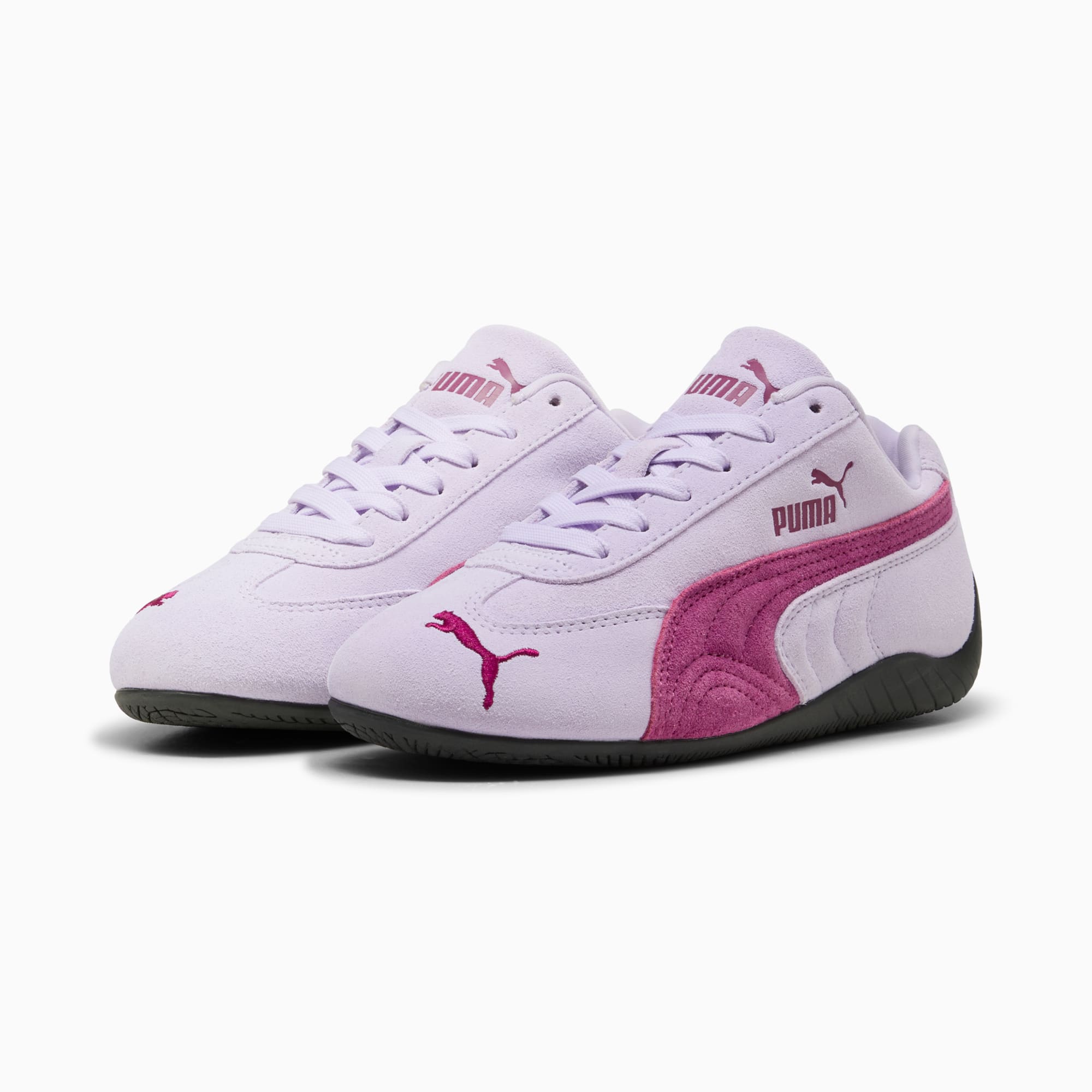 Speedcat OG Big Kids' Sneakers - Light Lavender-PUMA Black - 4