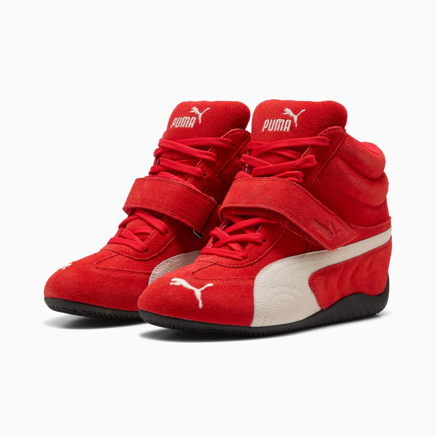 Speedcat Wedge OG Women's Sneakers - For All Time Red-PUMA White - 4