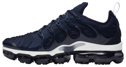 Nike Air Vapormax Plus - Midnight Navy/Metallic Silver/White - Image 2