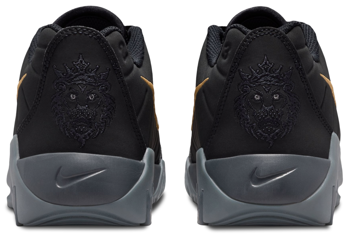 Nike Lebron Witness IX 童款 - Iron Grey/Dark Smoke Grey/Black - Image 3