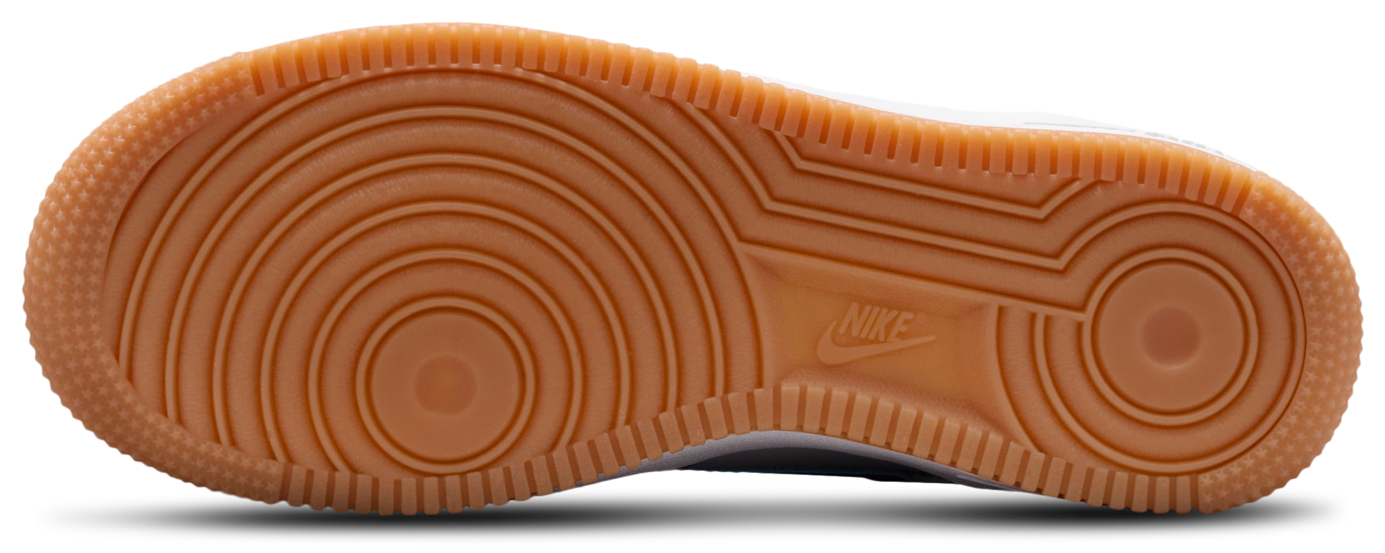 Nike Air Force 1 Low 童款 - Racer Blue/Gray Fog/Evergreen - Image 5