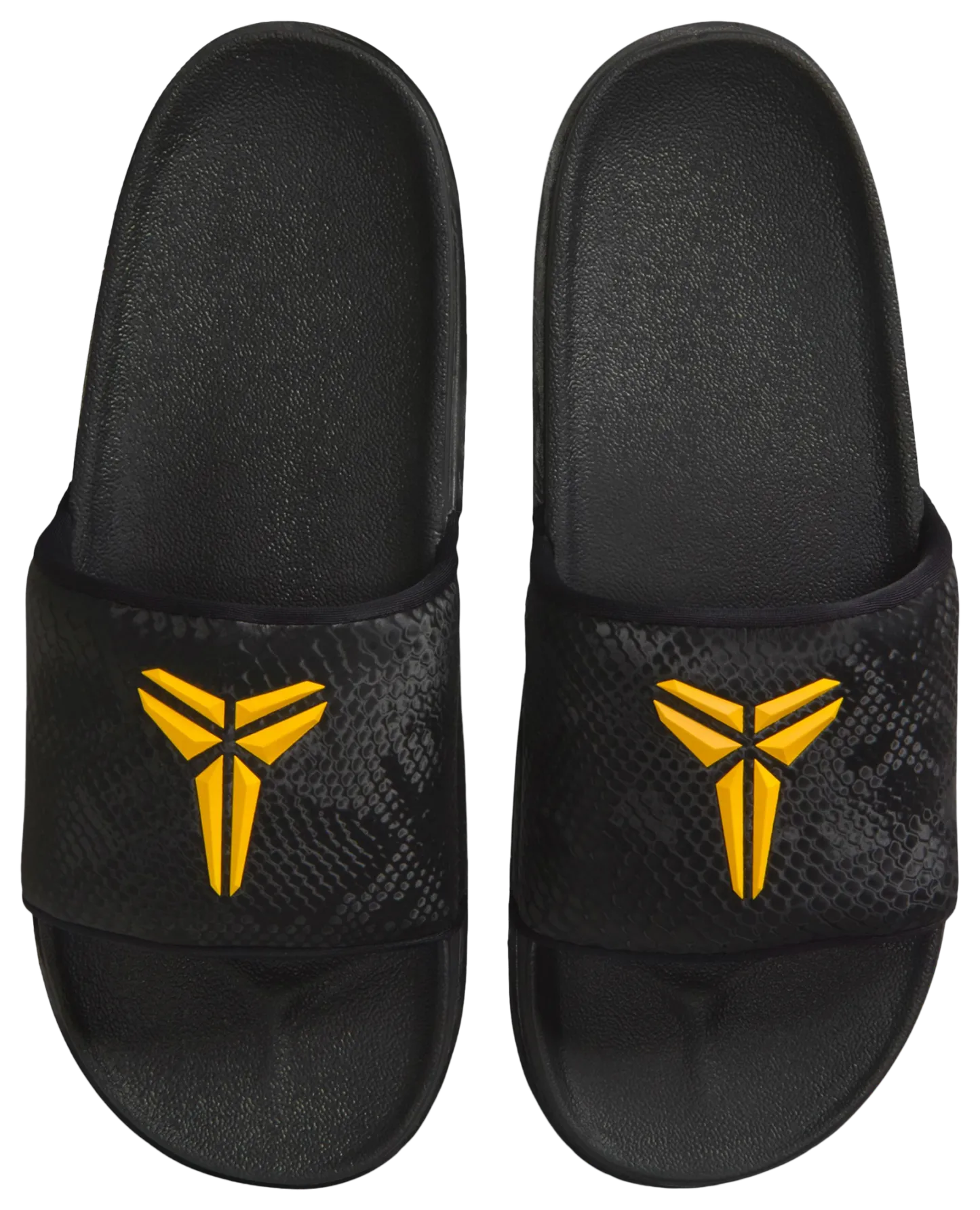 Nike Kobe Off Court Slides - University Gold/Black - Image 3