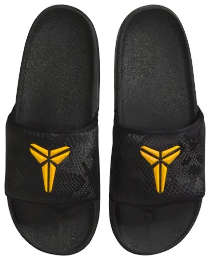 Nike Kobe Off Court Slides - University Gold/Black - Image 3
